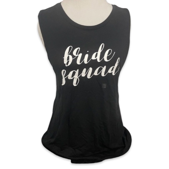 NWT || EXPRESS || Bachelorette Bride (sm) + Bride Squad (med+lg) Tank Tops Lot - Picture 4 of 12